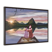 The Ruff Life, Premium Framed Canvas-Canvas-Practice Empathy