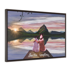 The Ruff Life, Premium Framed Canvas-Canvas-Practice Empathy