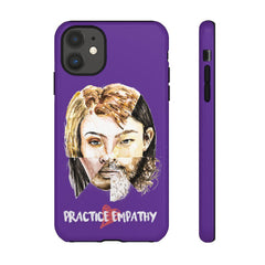 Tough Phone Case, Akin, Dark Purple-Phone Case-Practice Empathy