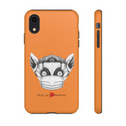 Tough Phone Case, Lenny the Lemur, light orange-Phone Case-Practice Empathy
