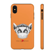 Tough Phone Case, Lenny the Lemur, light orange-Phone Case-Practice Empathy