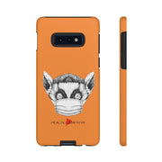 Tough Phone Case, Lenny the Lemur, light orange-Phone Case-Practice Empathy