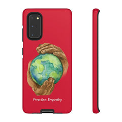 Tough Phone Case, Nourishing Home, Deep Red-Phone Case-Practice Empathy