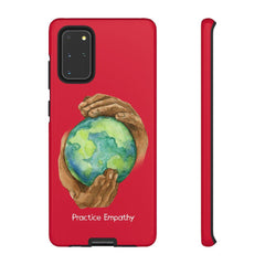 Tough Phone Case, Nourishing Home, Deep Red-Phone Case-Practice Empathy