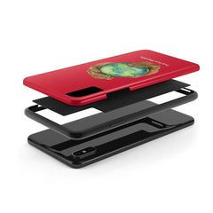Tough Phone Case, Nourishing Home, Deep Red-Phone Case-Practice Empathy