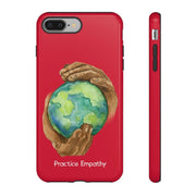 Tough Phone Case, Nourishing Home, Deep Red-Phone Case-Practice Empathy