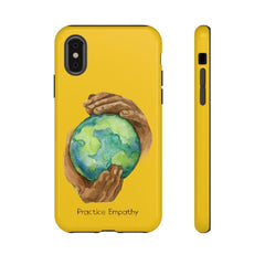Tough Phone Case, Nourishing Home, Yellow-Phone Case-Practice Empathy