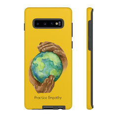 Tough Phone Case, Nourishing Home, Yellow-Phone Case-Practice Empathy