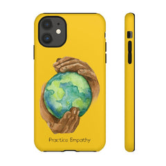 Tough Phone Case, Nourishing Home, Yellow-Phone Case-Practice Empathy