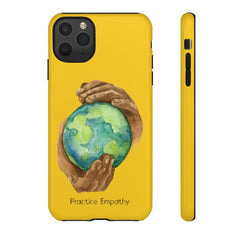 Tough Phone Case, Nourishing Home, Yellow-Phone Case-Practice Empathy