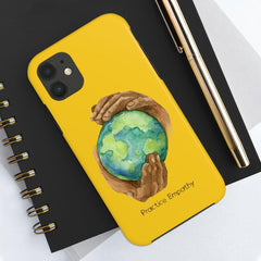 Tough Phone Case, Nourishing Home, Yellow-Phone Case-Practice Empathy