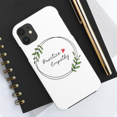 Tough Phone Case, Olive Branch Logo-Phone Case-Practice Empathy