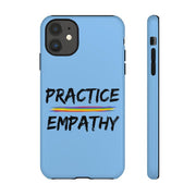 Tough Phone Case, Rainbow Logo, Carolina Blue-Phone Case-Practice Empathy