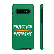 Tough Phone Case, Rainbow Logo, Forest Green-Phone Case-Practice Empathy