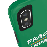 Tough Phone Case, Rainbow Logo, Forest Green-Phone Case-Practice Empathy