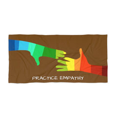 Towel, My Hand to Yours, brown-Home Decor-Practice Empathy