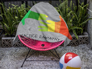 Towel, My Hand to Yours, light gray-Home Decor-Practice Empathy