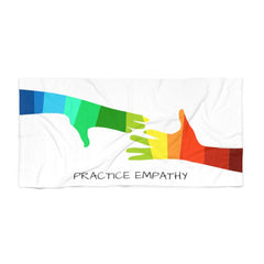 Towel, My Hand to Yours, white-Home Decor-Practice Empathy