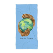Towel, Nourishing Home, Carolina blue-Home Decor-Practice Empathy