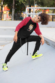 Tri-Blend 3/4 Raglan Tee, Akin-Long-sleeve-Practice Empathy