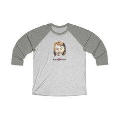 Tri-Blend 3/4 Raglan Tee, Akin-Long-sleeve-Practice Empathy