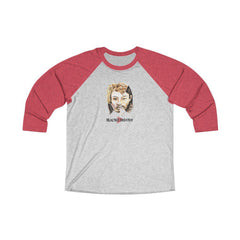 Tri-Blend 3/4 Raglan Tee, Akin-Long-sleeve-Practice Empathy
