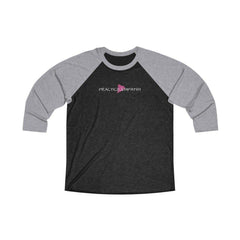 Tri-Blend 3/4 Raglan Tee, Classic Logo-Long-sleeve-Practice Empathy