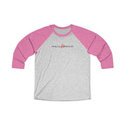 Tri-Blend 3/4 Raglan Tee, Classic Logo-Long-sleeve-Practice Empathy