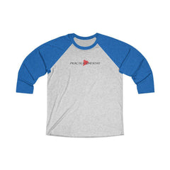 Tri-Blend 3/4 Raglan Tee, Classic Logo-Long-sleeve-Practice Empathy