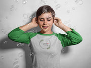 Tri-Blend 3/4 Raglan Tee, Olive Branch Logo