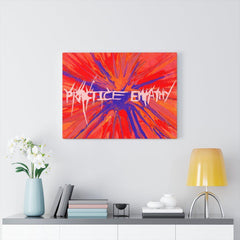 Truth Spurts, Canvas Gallery Wrap, white-Canvas-Practice Empathy