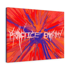 Truth Spurts, Canvas Gallery Wrap, white-Canvas-Practice Empathy
