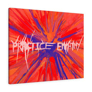 Truth Spurts, Canvas Gallery Wrap, white-Canvas-Practice Empathy