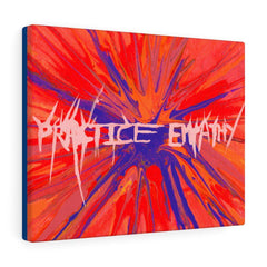 Truth Spurts, Canvas Gallery Wrap, white-Canvas-Practice Empathy