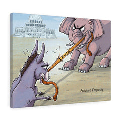 Tug of Obstinance, Canvas Gallery Wrap-Canvas-Practice Empathy