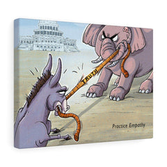 Tug of Obstinance, Canvas Gallery Wrap-Canvas-Practice Empathy