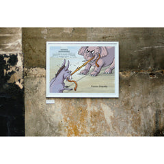 Tug of Obstinance, Premium Matte Print-Poster-Practice Empathy