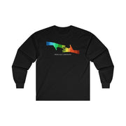 Ultra Cotton Long Sleeve Tee, My Hand to Yours-Long-sleeve-Practice Empathy