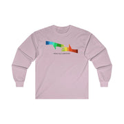 Ultra Cotton Long Sleeve Tee, My Hand to Yours-Long-sleeve-Practice Empathy