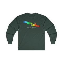 Ultra Cotton Long Sleeve Tee, My Hand to Yours-Long-sleeve-Practice Empathy