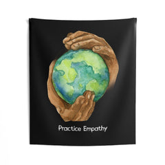Wall Tapestry, Nourishing Home, black-Home Decor-Practice Empathy