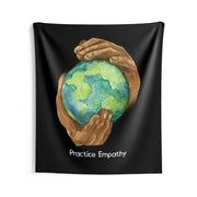 Wall Tapestry, Nourishing Home, black-Home Decor-Practice Empathy