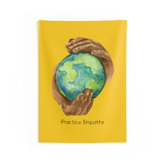 Wall Tapestry, Nourishing Home, yellow-Home Decor-Practice Empathy