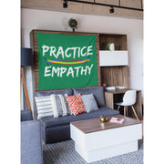 Wall Tapestry, Rainbow Logo, forest green-Home Decor-Practice Empathy