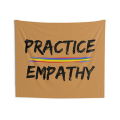 Wall Tapestry, Rainbow Logo, tussock-Home Decor-Practice Empathy