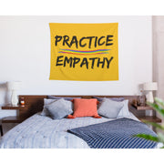 Wall Tapestry, Rainbow Logo, yellow-Home Decor-Practice Empathy