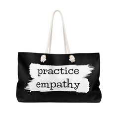 Weekender Bag, Brushes Logo-Bags-Practice Empathy