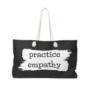 Weekender Bag, Brushes Logo-Bags-Practice Empathy