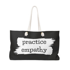 Weekender Bag, Brushes Logo-Bags-Practice Empathy