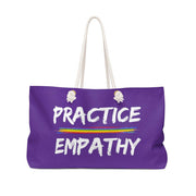 Weekender Bag, Rainbow Logo-Bags-Practice Empathy